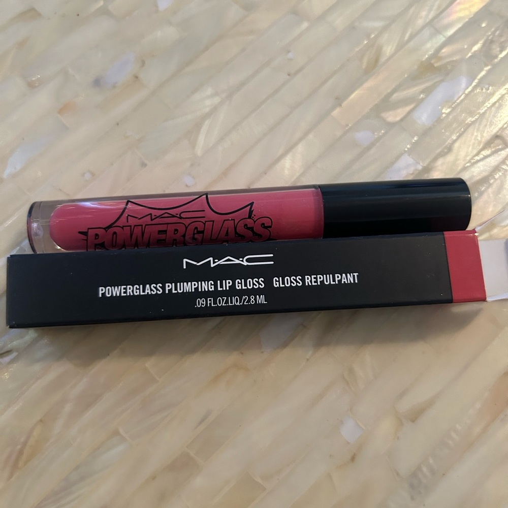 MARVEL MAC lipgloss! Brand new in the box!